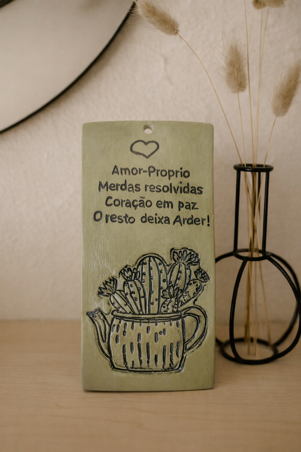 Placa inspiradora 😊🌸